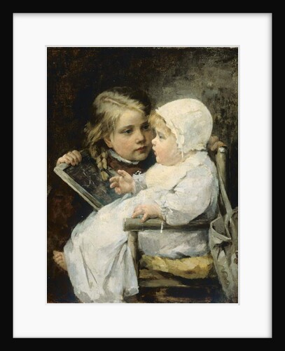 The Young Artist, 1885 by Ellen Kendall Baker