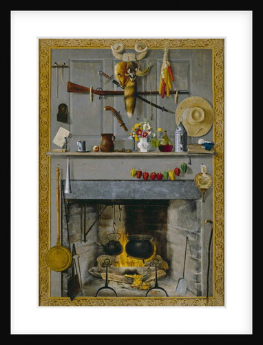 Grandma's Hearthstone, 1890 by John Haberle