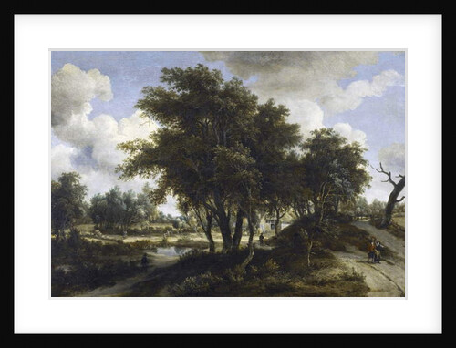 The Cottage, c.1663 by Meindert Hobbema