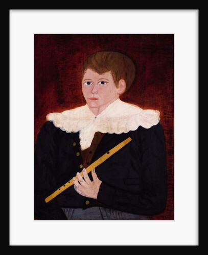 Boy with a Flute, c.1820 by American School