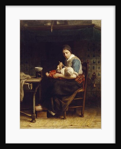 The Cottage Madonna, c.1867 by Jozef Israels