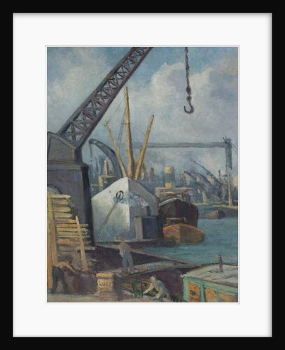 Le Port at Rouen by Maximilien Luce