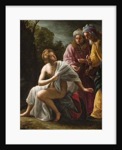 Susanna and the Elders, c.1620 by Ottavio Mario Leoni