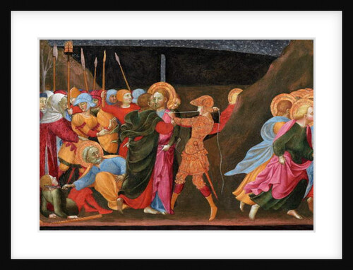 The Betrayal of Christ, c.1437 by Sassetta