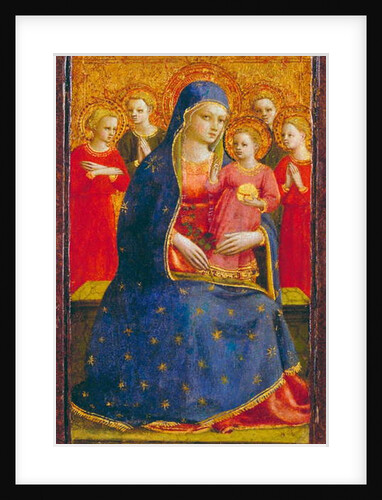 Madonna and Child with Angels, c.1425 by Fra Angelico