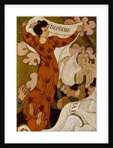 La Depêche de Toulouse, 1892 by Maurice Denis