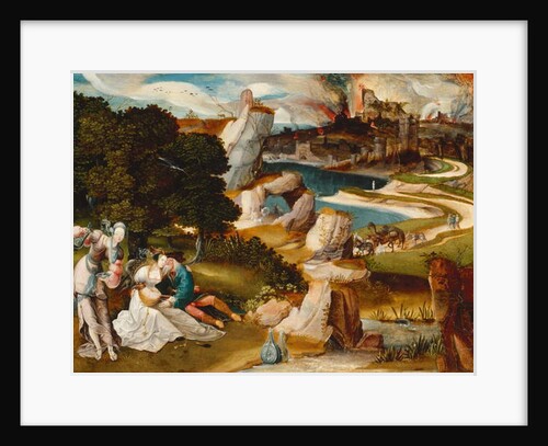 Lot and His Daughters, 1523 by Jan Wellens de Cock