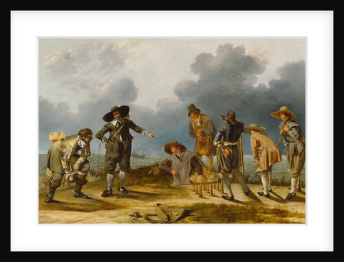 The Game of Skittles, c.1635-40 by Jacob A. & Willaerts Adam (1577-1664) Duck