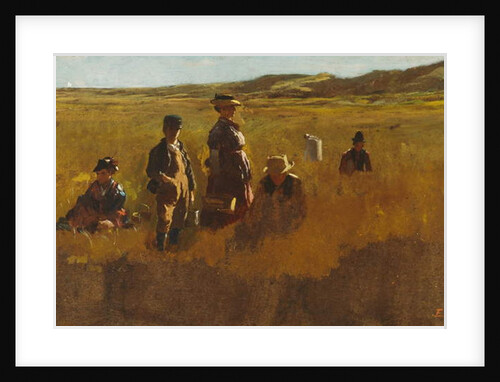 In the Fields, c.1878-80 by Eastman Johnson
