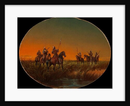 The Challenge, c.1870 by John Mix Stanley