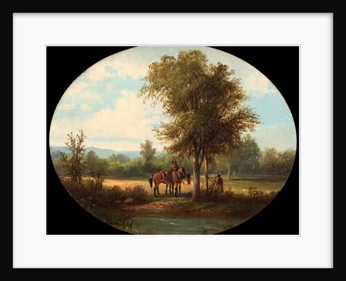 A Morning in Milk River Valley, c.1870 by John Mix Stanley