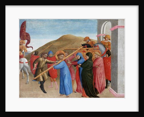 The Procession to Calvary, 1437-1444 by Sassetta