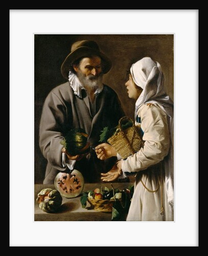 The Fruit Vendor, c.1615-20 by Pensionante de Saraceni