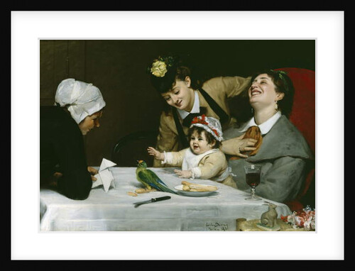 Merrymakers, 1870 by Charles Emile Auguste Carolus-Duran