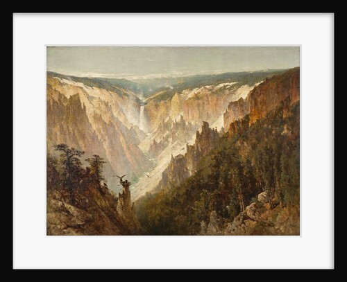 The Grand Canyon of the Yellowstone, c.1884 by Thomas Hill