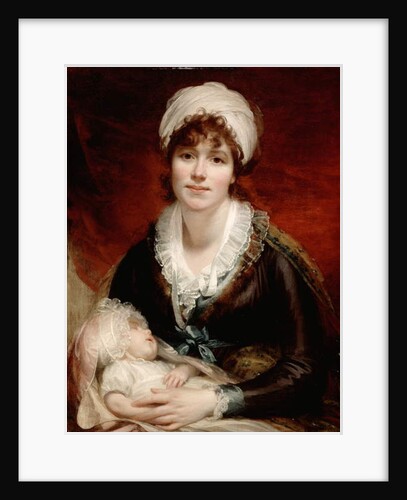 Lady Beechey and her Baby, c.1800 by William Beechey