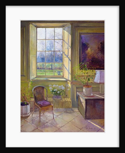 Spring Light and The Tangerine Trees, 1994 by Timothy Easton