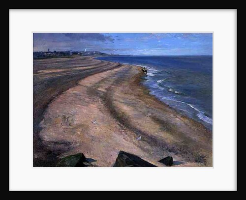 Beach Curve Towards Southwold by Timothy Easton