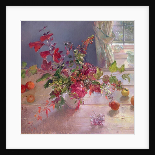Honeysuckle and Berries, 1993 by Timothy Easton