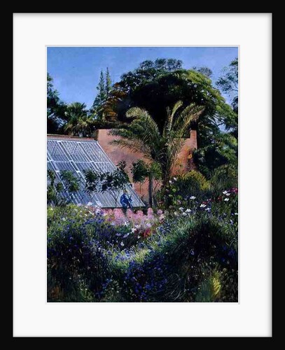 Cornflower Waves at Heligan by Timothy Easton