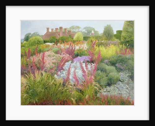 Spires of Kniphofia and Great Dixter by Timothy Easton