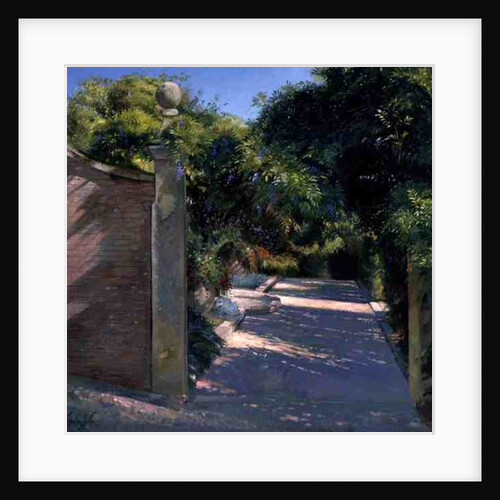 Gateway into the Sundial Garden at Heligan by Timothy Easton