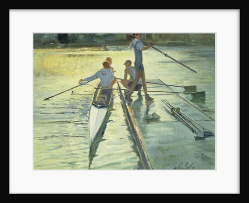 Sunset Raft by Timothy Easton