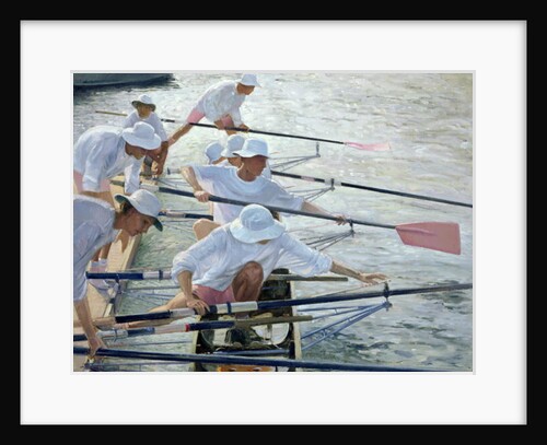 Securing Oars, Henley by Timothy Easton