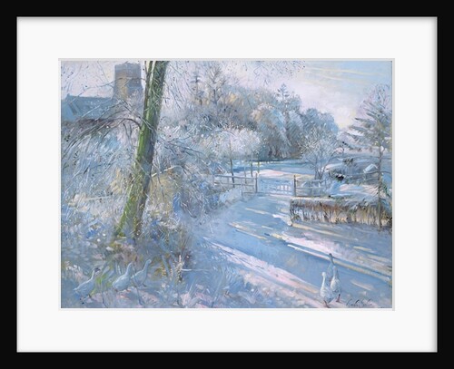 Hoar Frost Morning, 1996 by Timothy Easton