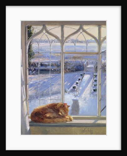 Sundial and Cat by Timothy Easton