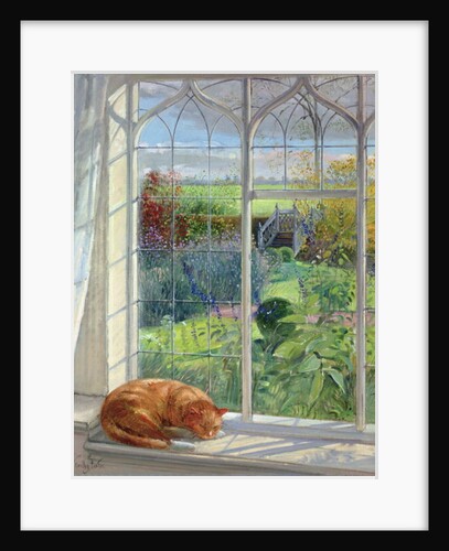 Sleeping Cat and Chinese Bridge by Timothy Easton