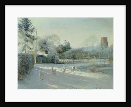 Church Boundary, Bedfield by Timothy Easton