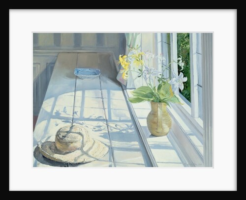 Lilies and a Straw Hat by Timothy Easton