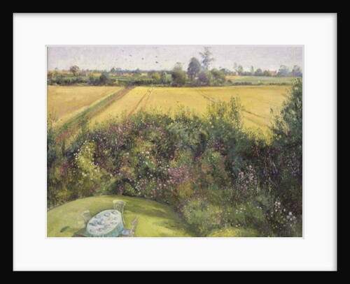 Roses and Cornfield by Timothy Easton