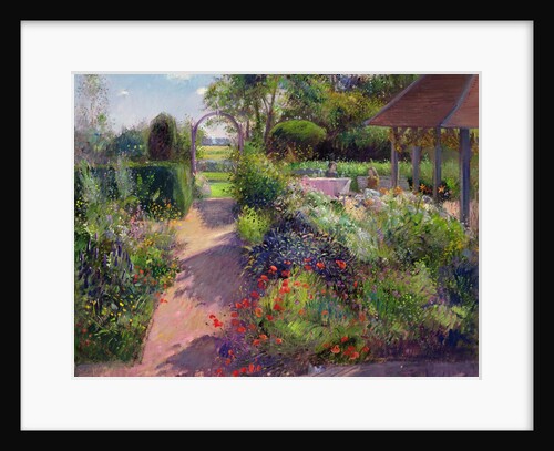 Morning Break in the Garden, 1994 by Timothy Easton