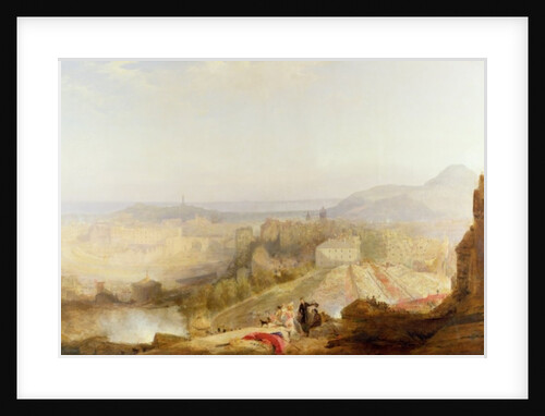 A Military Review on the Occasion of the Visit of George IV to Edinburgh, 1823 by John Wilson Ewbank