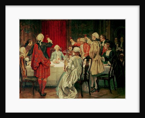 Prince Charles Edward Stuart in Edinburgh, 1745 by William Brassey Hole