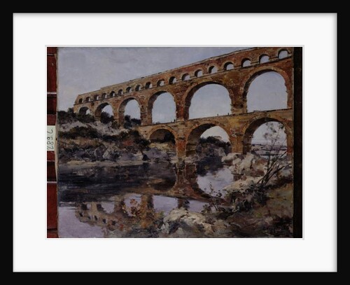 Pont du Gard, 1890 by Emmanuel Lansyer