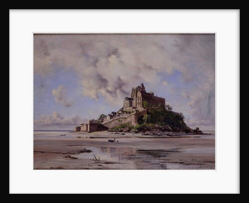 Mont Saint-Michel, North-east Side, 1881 by Emmanuel Lansyer