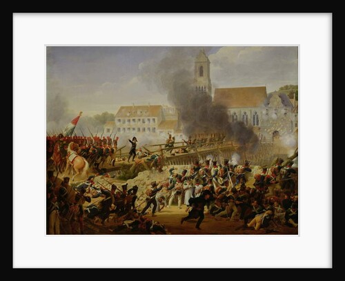 The Battle of Landschut, 21st April 1809 by Louis Hersent