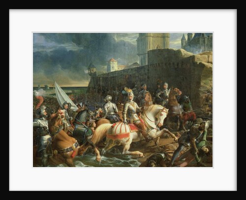 The Taking of Calais by Francis, 2nd Duke of Guise on 9th January 1558 by Francois Edouard Picot