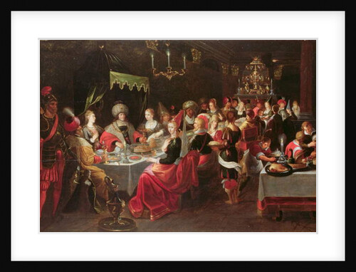Belshazzar's Feast by Frans the Elder Francken
