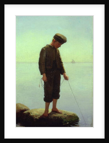 The Young Fisherman by Anton Laurids Johannes Dorph