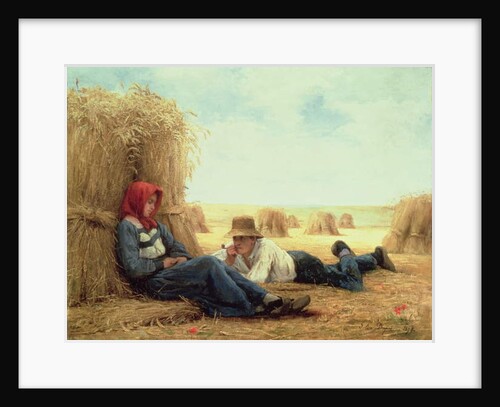 Harvest Time, 1878 by Julien Dupre