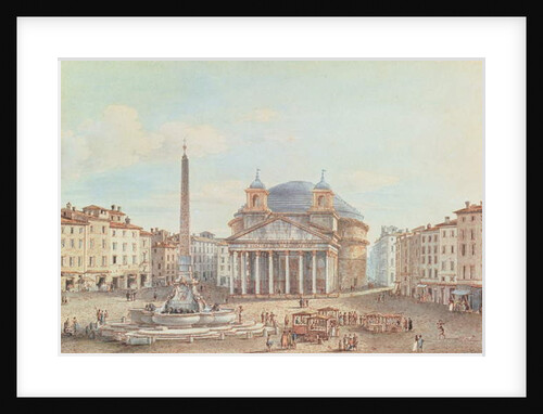View of the Pantheon, Rome by Victor Jean Nicolle