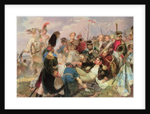 Battle of Borodino, 7th September 1812 by Russian School