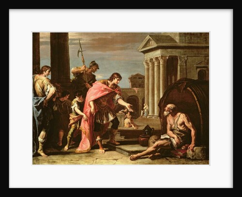 Alexander the Great Visiting Diogenes in Athens by Sebastiano Ricci