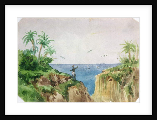 Exotic landscape by George Sand