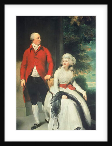 Mr John Julius Angerstein and his Second Wife, Eliza Payne, 1792 by Thomas Lawrence