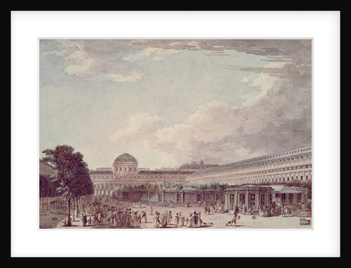 Le Palais Philippe Egalite, Le Palais Royal, 1791 by Jean Lespinasse